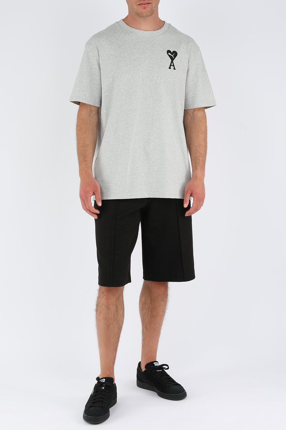 פומה X אמי חולצת טי אפורה